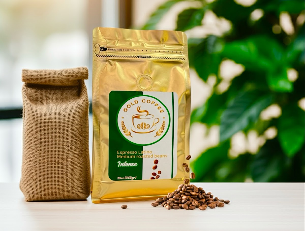 Gold coffee — café photo 3
