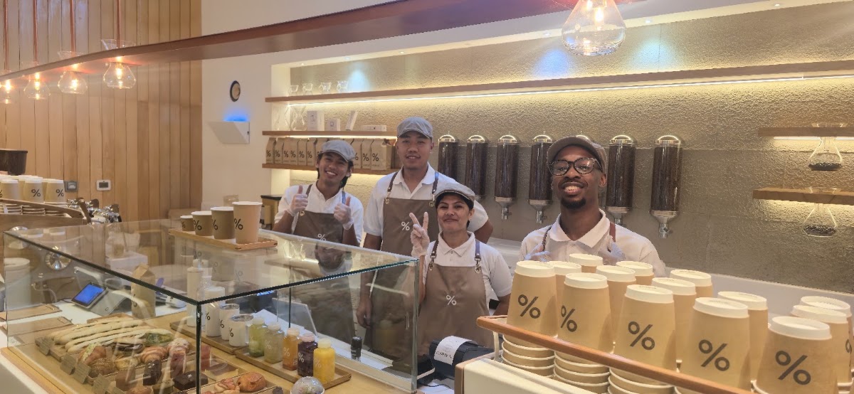 % Arabica Dubai Mall — café photo 1