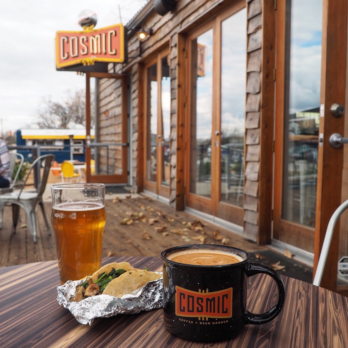 Cosmic Coffee + Beer Garden — café photo 3
